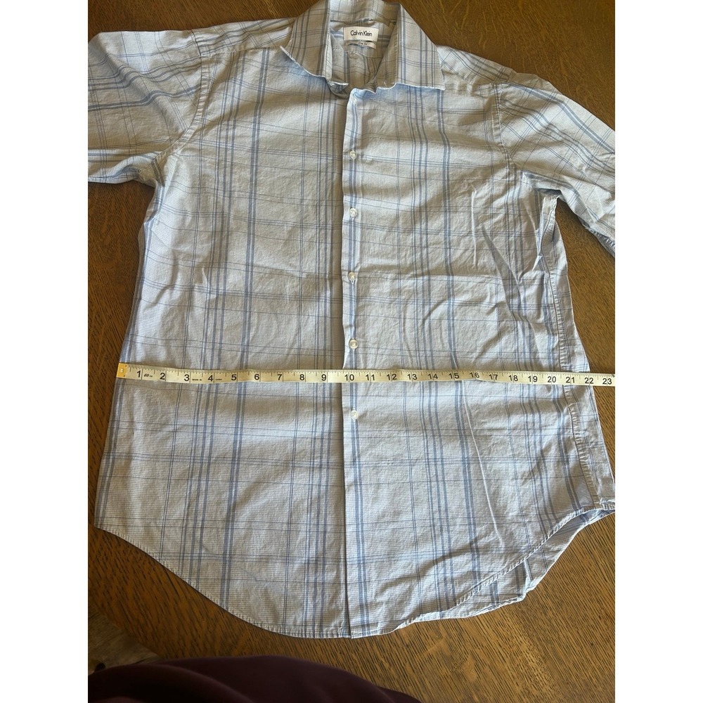 Calvin Klein‎ Men's Slim Fit Dress Shirt – Size 16  34/35 - Picture 12 of 12